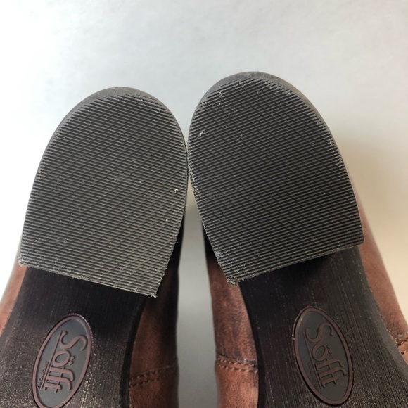 Sofft Welling Brown Leather Ankle Boot 6.5 - Picture 8 of 10